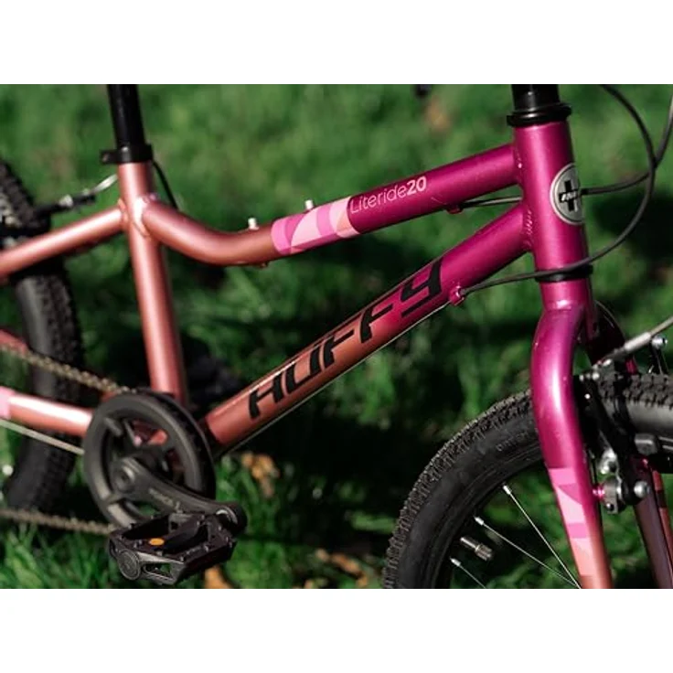 Huffy 20-Zoll Literide Junior Alloy 7-Gang Fahrrad, Neon Nebula Pink und Grau, leicht, geländetauglich, für Kinder 5-9 Jahre – Bild 4