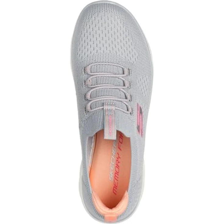 Skechers Sport Womens SUMMITS Sneakers, Laufschuhe für Damen mit Dämpfung und Komfort, grau – Bild 2
