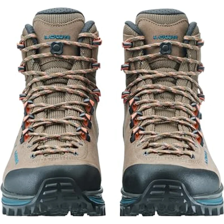 Lowa Randir GTX Mid Ws, Damen Wanderschuhe mit Gore-Tex-Membran und Gummisohle, Braun, Größe 39.5 – Bild 3