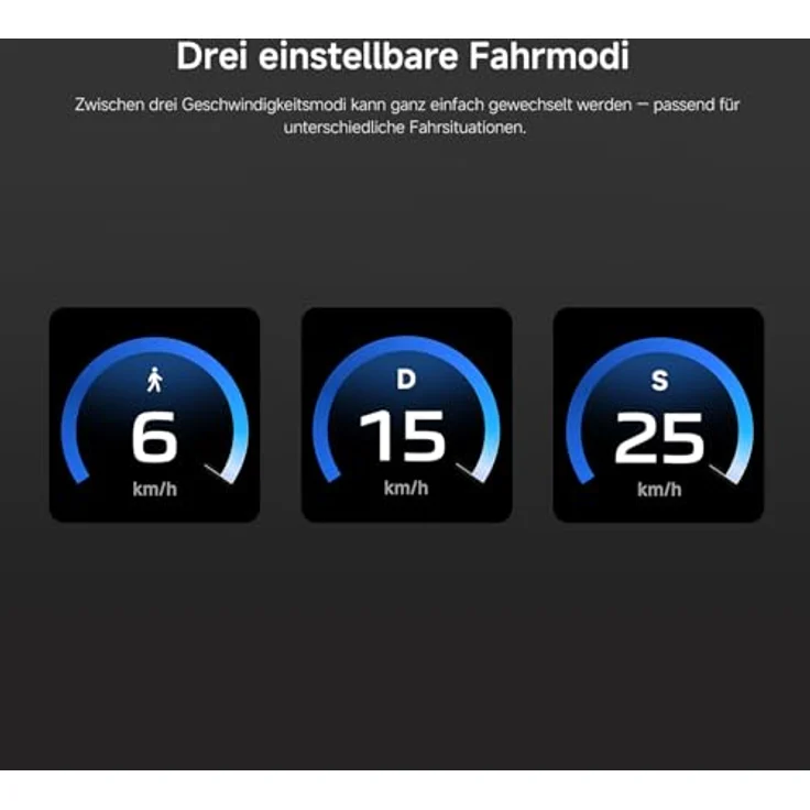 XIAOMI Electric Scooter 6 Max E-Scooter, 12 Zoll Tubeless, 70 km Reichweite, 1100W, Doppelscheibenbremse, TFT-Display, Grau – Bild 25