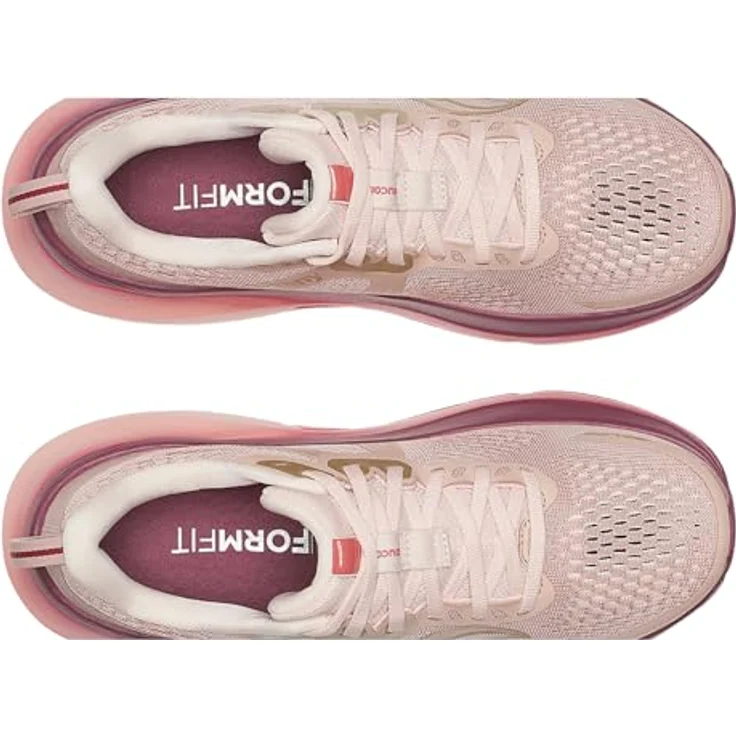 Saucony GUIDE 18, Damen Laufschuhe mit PWRRUN-Dämpfung, Rosa, Größe 38.5 – Bild 4