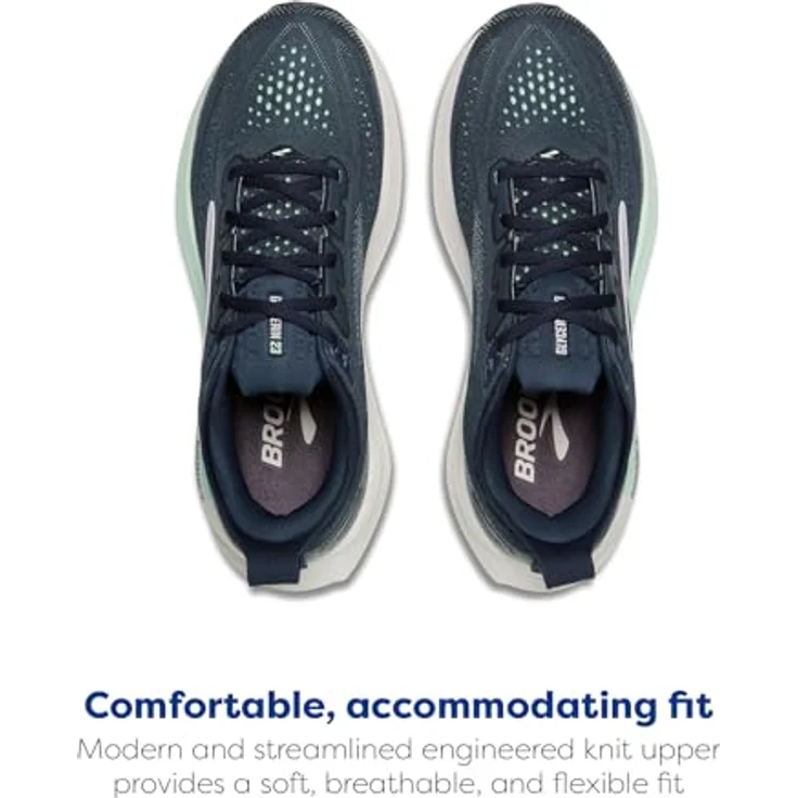 Brooks Glycerin 23 Laufschuhe Damen, Blau, komfortable Dämpfung und atmungsaktives Obermaterial – Bild 4