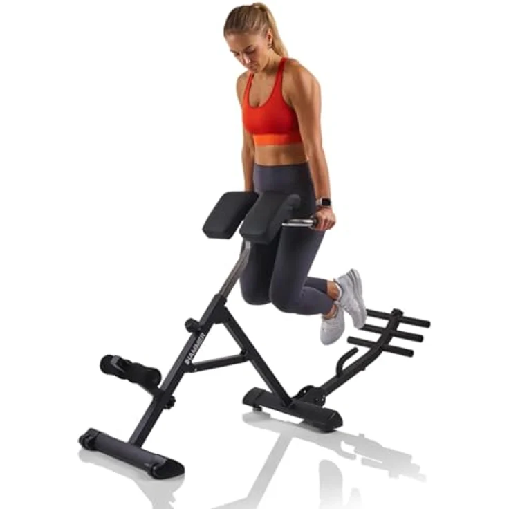HAMMER Rückentrainer Tricon Flex, 3 in 1 Rücken-Komplett-Trainer mit patentiertem Dehnelement zur Wirbelsäulen- und Ischiasentlastung – Bild 5