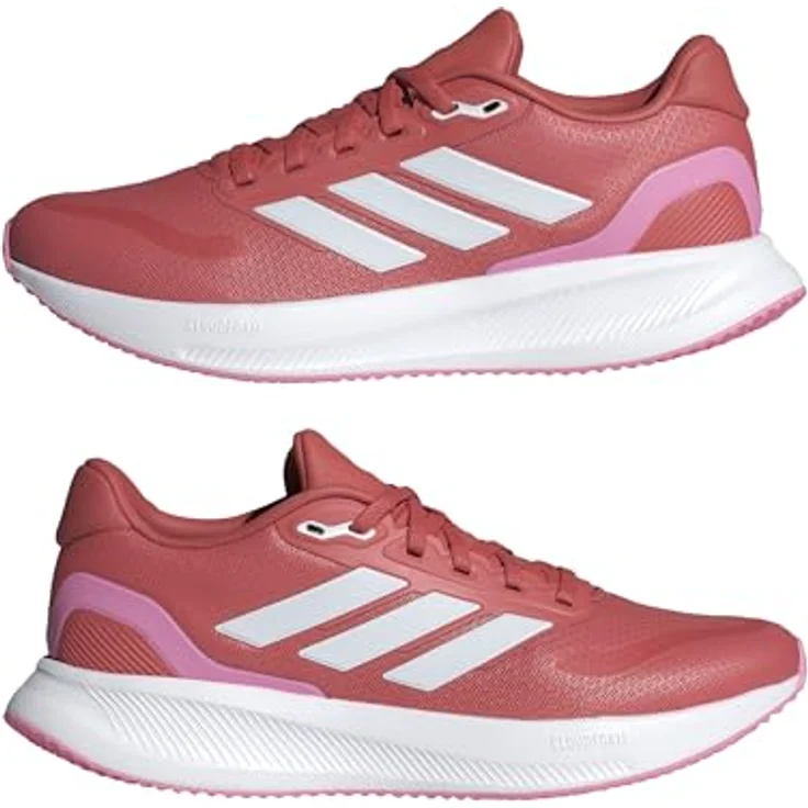 Adidas Laufschuhe 077-51927305978195, Cloudfoam Zwischensohle, atmungsaktives Mesh, ROSA OSCURO, Größe 38 2/3 – Bild 6