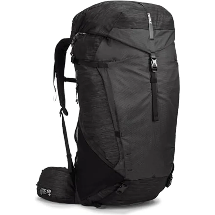Thule Topio 40 L Rucksack, Wanderrucksack aus 100% Polyethylen, schwarz, 60 cm