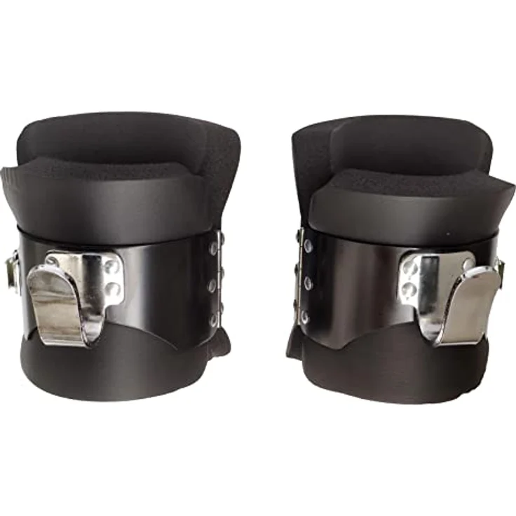 MuscleForge® Gravity Boots mit Sicherheitsverschluss, Inversion Boots für Schwerkrafttraining, für Überhang am Reck und ABS-Training – Bild 4
