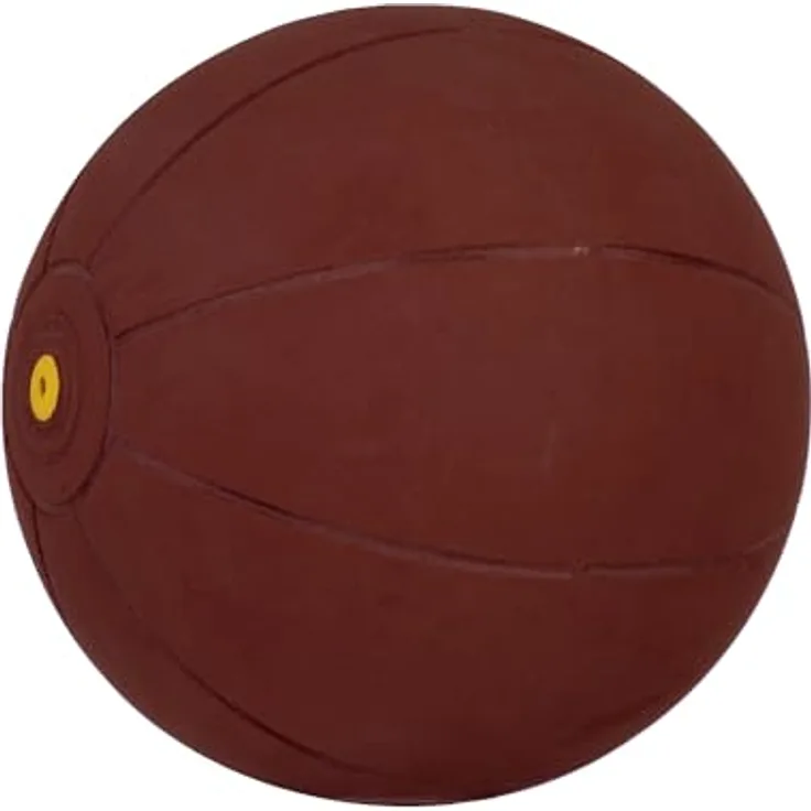 WV Medizinball – Das Original! 2 kg, ø 27 cm, Braun, mit dickwandigem Gummimantel