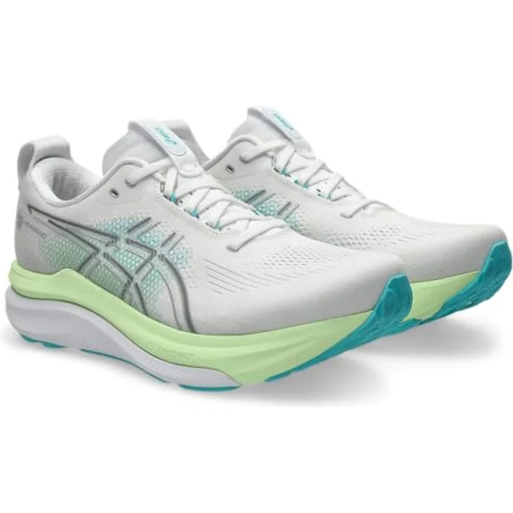 Asics GEL-KAYANO 33, Laufschuh mit FLUIDSUPPORT Technologie, weiß, Größe 43.5 – Bild 2