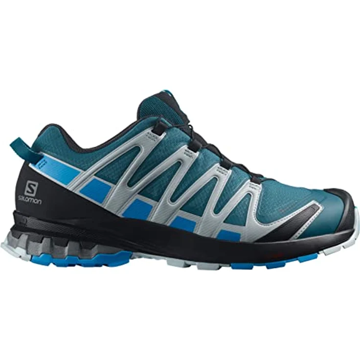 Salomon XA Pro 3D V8, Laufschuhe mit Gore-Tex-Membran, dunkelblau, Größe 44 – Bild 2
