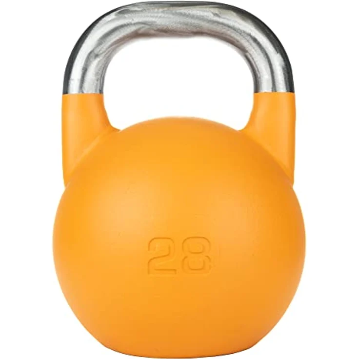 HQ Germany® Competition Kettlebell | Edelstahl Griff | 8-36kg | ±200g Gewichtstoleranz | Pulverbeschichtet, Gewicht:28KG – Bild 4