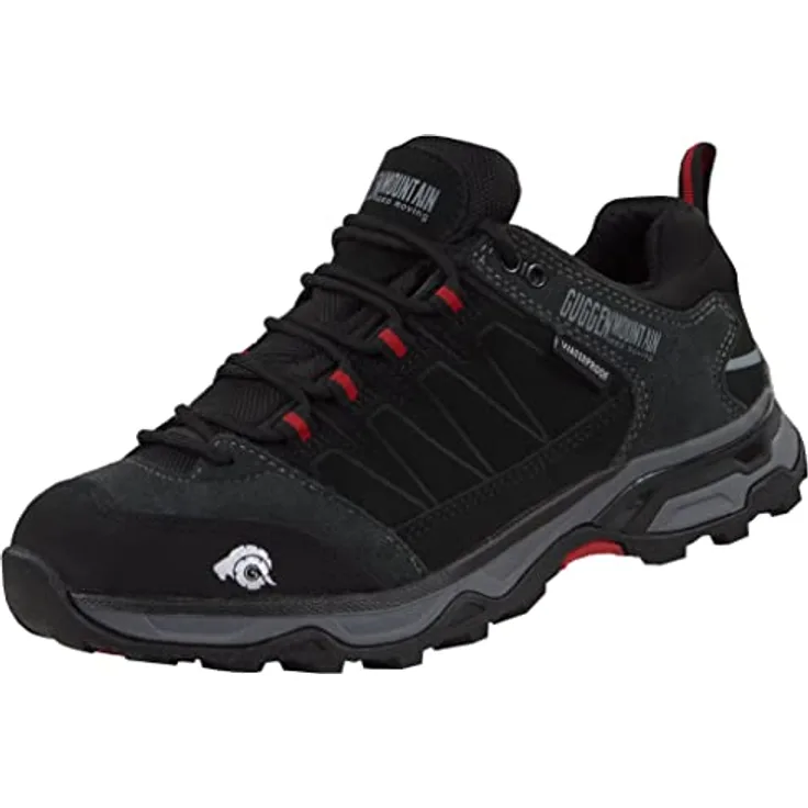 GUGGEN MOUNTAIN Damen Wandern Trekkingschuhe PT030, robuste Wanderschuhe für Bergtouren und Alltag
