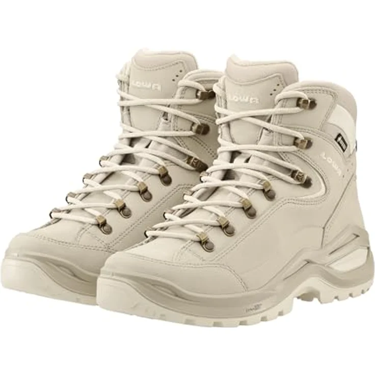 LOWA Renegade EVO GTX MID Damen, Beige, Wanderschuhe mit GORE-TEX® Futter und VIBRAM Laufsohle, Größe 42 1/2 EU – Bild 5