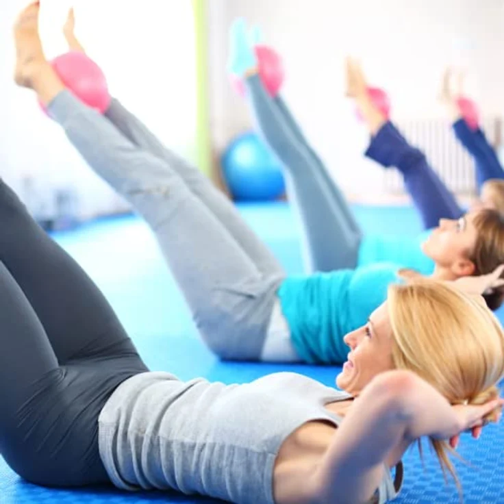 ATC Handels GmbH Soft Pilates & Yoga Ball blau - Preisvergleich – Bild 5