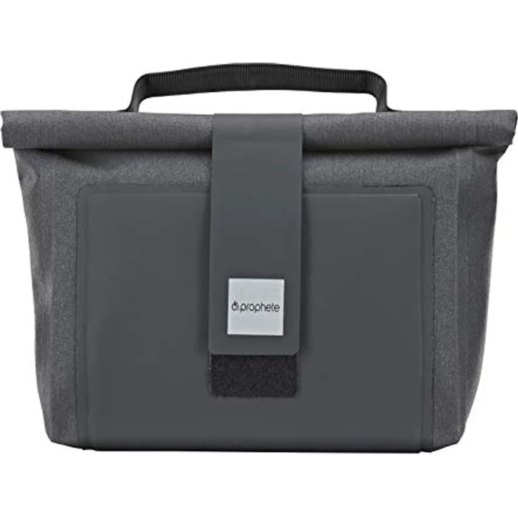 Prophete Lenkertasche, wasserdicht, Volumen 4,5 Liter, schwarz, mit Reflexelementen und Handgriff – Bild 2