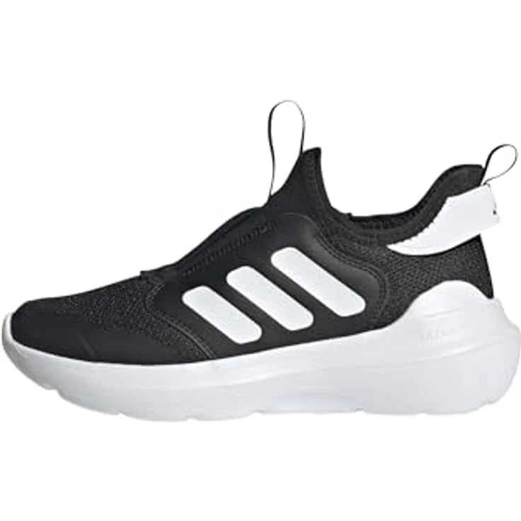 Adidas Tensaur Comfort, Jungen Laufschuhe mit Cloudfoam Zwischensohle, schwarz/weiß, in den Größen 4,5 bis 6,5 UK – Bild 1