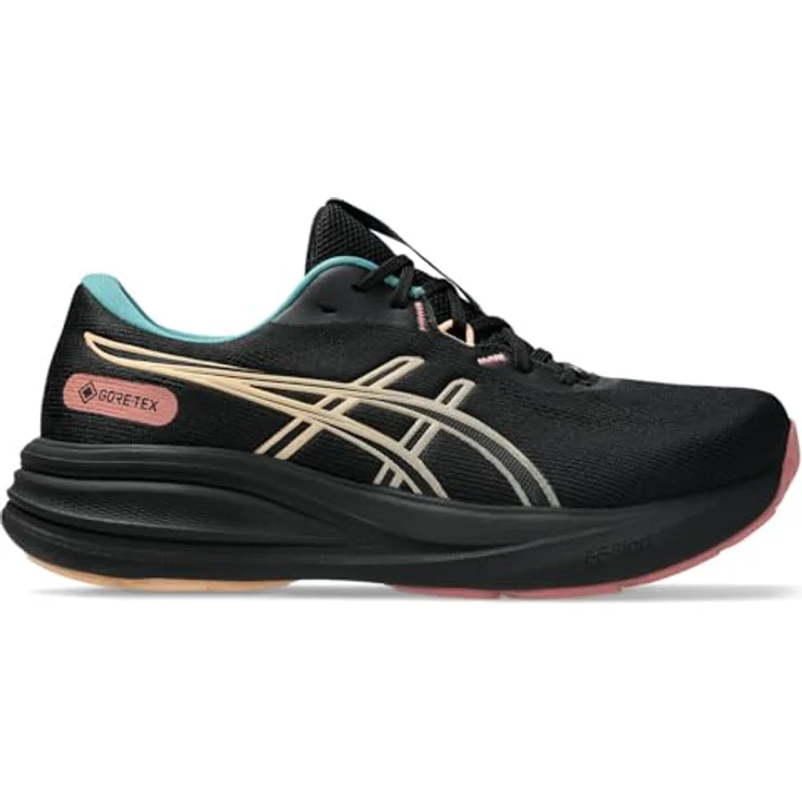 Asics Gel-Pulse 17 GTX, Laufschuhe für Damen mit wasserdichtem Obermaterial und mittlerer Dämpfung, schwarz – Bild 4