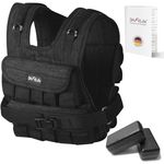 DH FitLife Verstellbare Gewichtsweste 20KG Kompakt u. Stabil zum Muskelaufbau u. Krafttraining | Weighted Vest | Laufweste Damen Herren | Fitnessweste Trainingsweste - Preisvergleich