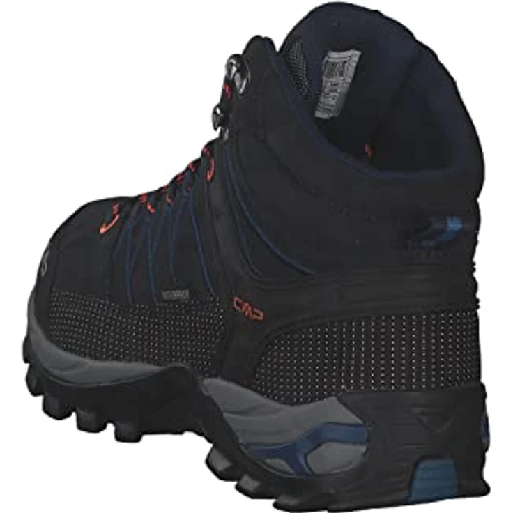 CMP RIGEL MID TREKKING SHOES WP, wasserdichte Wanderschuhe mit FullOn GRIP-Sohle und EVA-Dämpfung – Bild 4