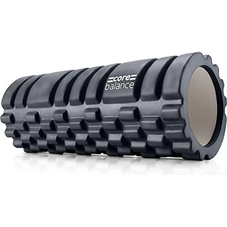 Core Balance Faszienrolle Rücken Wirbelsäule, Texturierter Sport Foam Roller für Tiefengewebemassage, 33 cm x 14 cm, leicht und hygienisch – Bild 1
