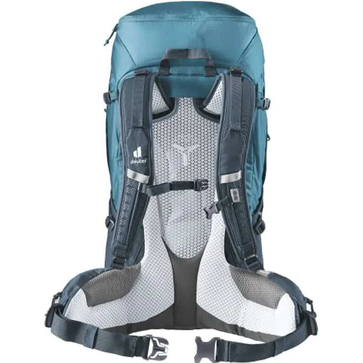 deuter Futura Pro 40 Wanderrucksack, L, Atlantic-ink - Maximale Belüftung und perfekte Lastübertragung