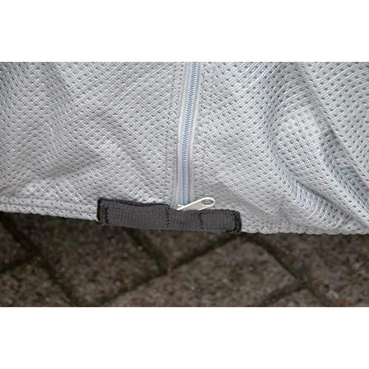 Eurotrail Caravan Schutzhülle, wetterfeste Zeltabdeckung aus SFS-3 Material, 250 cm breit, für Wohnwagen 450-500 cm – Bild 5
