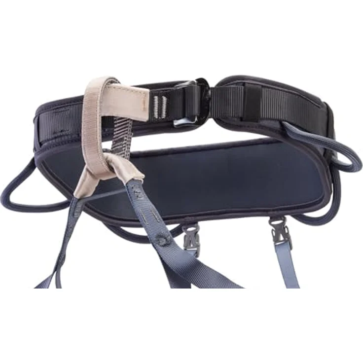 PETZL CORAX LT Klettergurt, Unisex, komfortabler Hüftgurt mit FRAME Technology, Dark Grey, XL – Bild 3