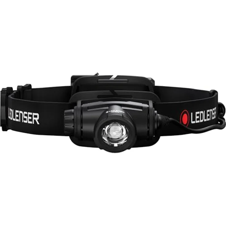 Ledlenser H5 Core, kompakte Stirnlampe mit 350 lm Lichtleistung, bis zu 20 Stunden Batterielaufzeit, hoher Staub- und Wasserschutz – Bild 3