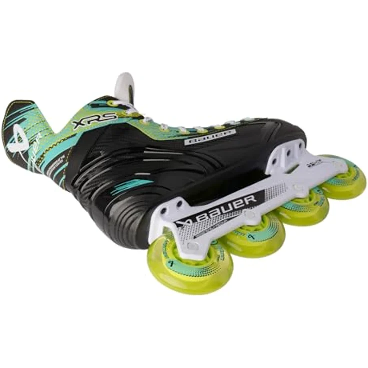 Bauer XRS Inline Skate Senior, Größe 11 (47), Regular Weite, Injected Comp Weave-Viertelpaket, Flexlite-Chassis, ABEC 5-Lager – Bild 4