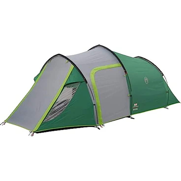 Coleman Chimney Rock 3 Plus Zelt, großes abgedunkeltes Tunnelzelt für 3 Personen, wasserdicht WS 4.500 mm, blau – Bild 1