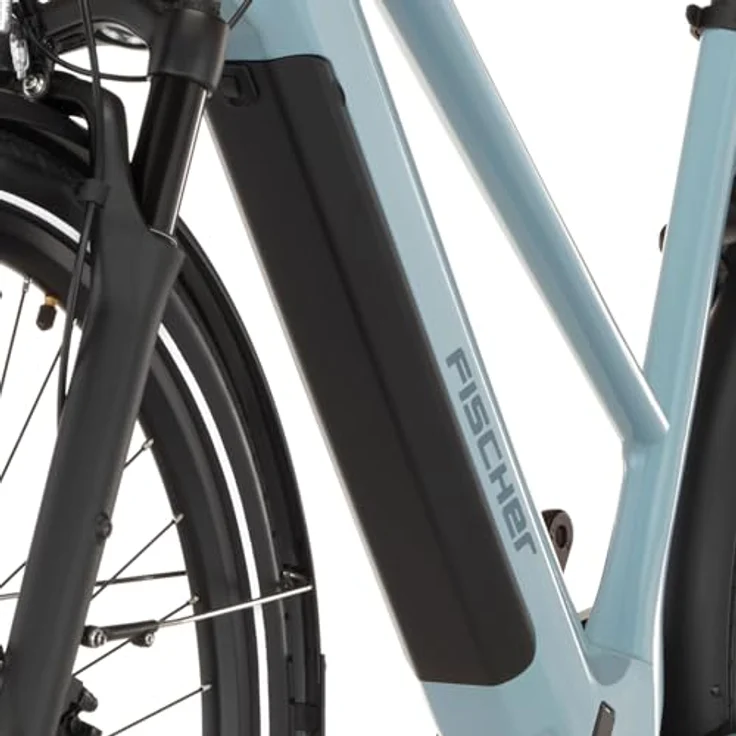 FISCHER E-Bike Trekking MOVE 01 T, Trapezrahmen 50 cm, 474 Wh Akku, Heckmotor, 8-Gang Kettenschaltung, blau glänzend – Bild 10