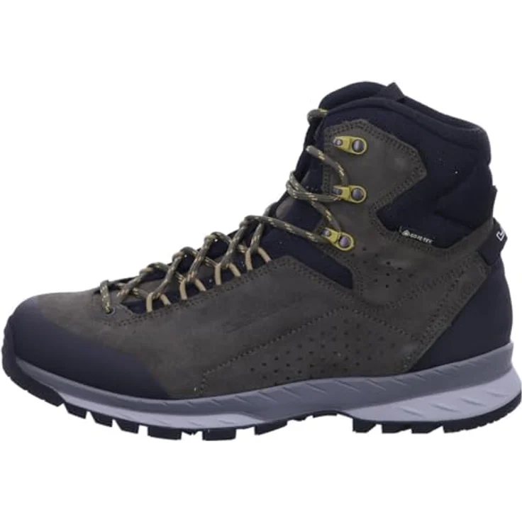 LOWA DELAGO GTX MID, Mid-Cut Wander- & Bergschuhe Herren, wasserdicht und atmungsaktiv, Grün, 41 1/2 EU – Bild 2