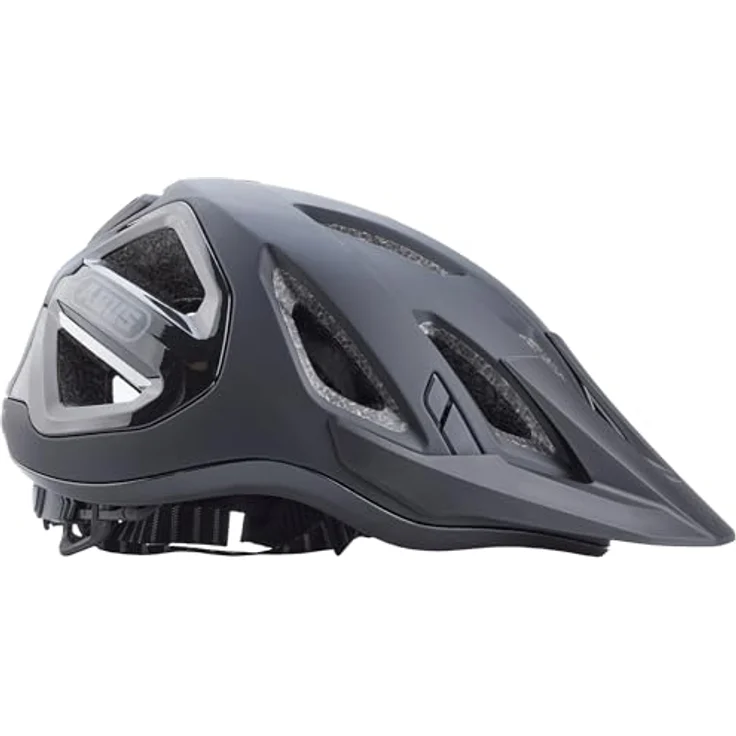 ABUS Urban-I 3.0 ACE, sportlicher Fahrradhelm mit LED-Rücklicht, verlängerter Schirm und Magnetverschluss, Schwarz, Größe L – Bild 5