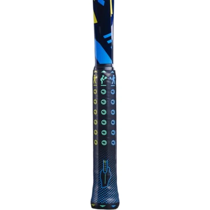 Babolat Ballfighter 25 Jugend Tennisschläger, leicht, ergonomisches Design, Blau/Gelb – Bild 4