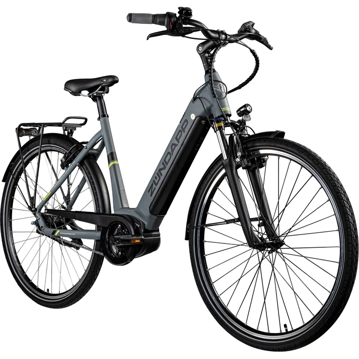 Zündapp X600 E Bike Damenfahrrad, Pedelec mit Bosch Antrieb, 400 Wh Akku, Shimano Nabenschaltung, hydraulische Felgenbremsen, für Körpergrößen 155 - 180 cm