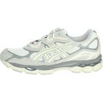 ASICS Performance GEL-NYC, Herren Laufschuhe mit GEL-Technologie und retro Design, Beige, Größe 44