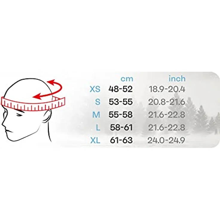 meteor Skihelm Kinder Snowboard Helm für Mädchen und Jungen, verstellbar mit ABS-Schale, atmungsaktive Ohrenschützer und integrierte Windschutzscheibe – Bild 3