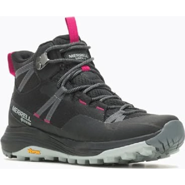 Merrell Siren 4 Mid GTX, Wasserdichte Wanderschuhe für Damen, schwarz, Größe 37, GORE-TEX®-Membran, Vibram®-Sohle, vegan-freundlich – Bild 2