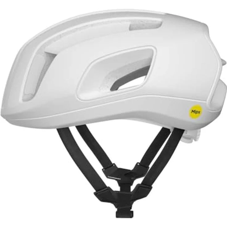 POC Cytal MIPS Fahrradhelm, Weiß (Hydrogen white matt), Hartschalenkonstruktion, Größe S (50–56 cm) – Bild 2