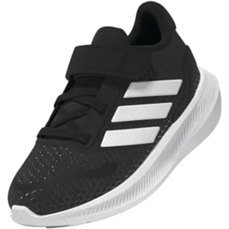 Adidas Jungen Runfalcon 5 Laufschuhe, atmungsaktives Mesh, CloudFoam-Zwischensohle, schwarz/weiß, Größe 35 – Bild 14
