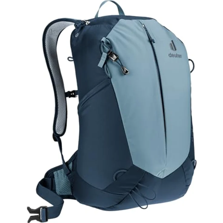 deuter AC Lite 17 Wanderrucksack (Modell 2024), Wanderrucksack mit Aircomfort Netzrücken-System, schwarz – Bild 5