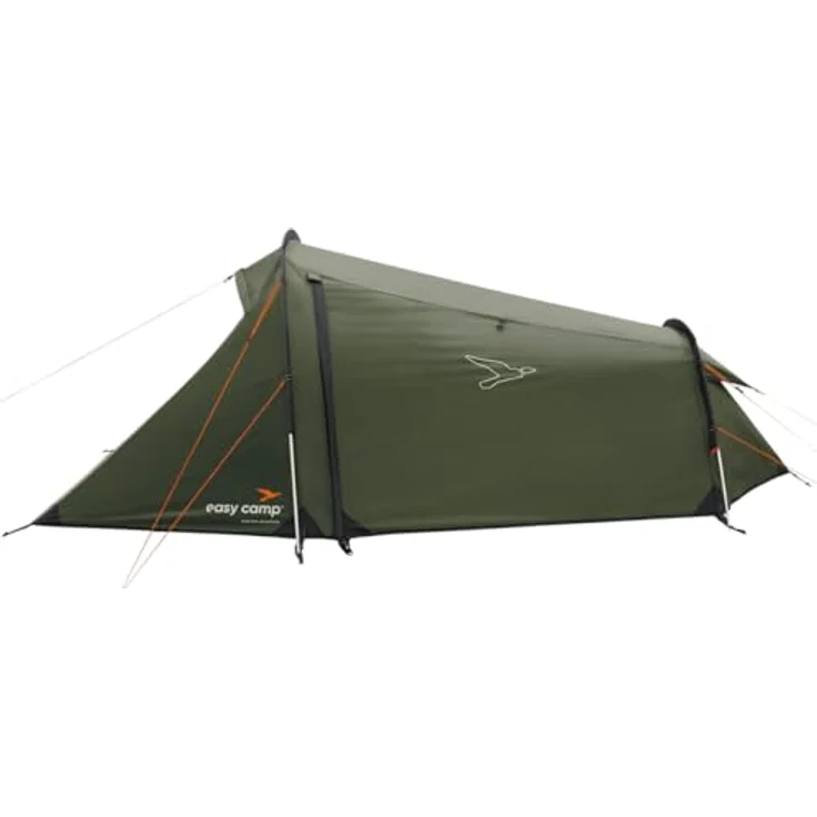Easy Camp Sarek 2, Tunnelzelt für 2 Personen, kompakt und leicht mit seitlichem Eingang und Veranda, 2.20 kg – Bild 4