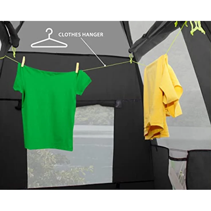 Brunner Kabinenzelt, Kuppelzelt für 1 Person mit einfachem Aufbau, 100% Polyester, kompaktes Packmaß, 2.65 kg – Bild 7