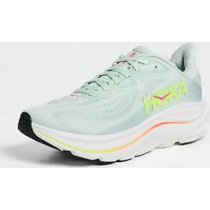 Hoka Clifton 10 Laufschuhe Damen, leichte gepolsterte Trainingsschuhe mit atmungsaktivem Jacquard-Mesh und guter Dämpfung, neutral, 454 g – Bild 2