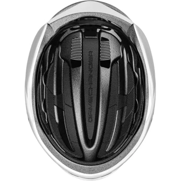Abus GameChanger 2.0, Velohelm (54 - 58 cm) mit aerodynamischer Form und optimalem Luftstrom, Weiß – Bild 8