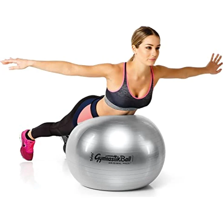 Original Pezzi Pezziball Standard 53 cm m. Ballschale Kombi Gymnastikball Anthra – Bild 5