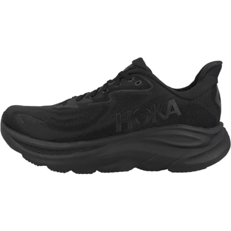 Hoka Clifton 10, Herren Laufschuhe mit optimaler Dämpfung, schwarz, Größe 44 – Bild 1