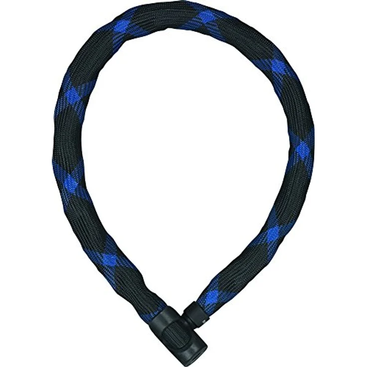 ABUS Ivera Chain 7210, Kettenschloss mit Kunstfaserummantelung, ABUS-Sicherheitslevel 8, 110 cm, Schwarz – Bild 1