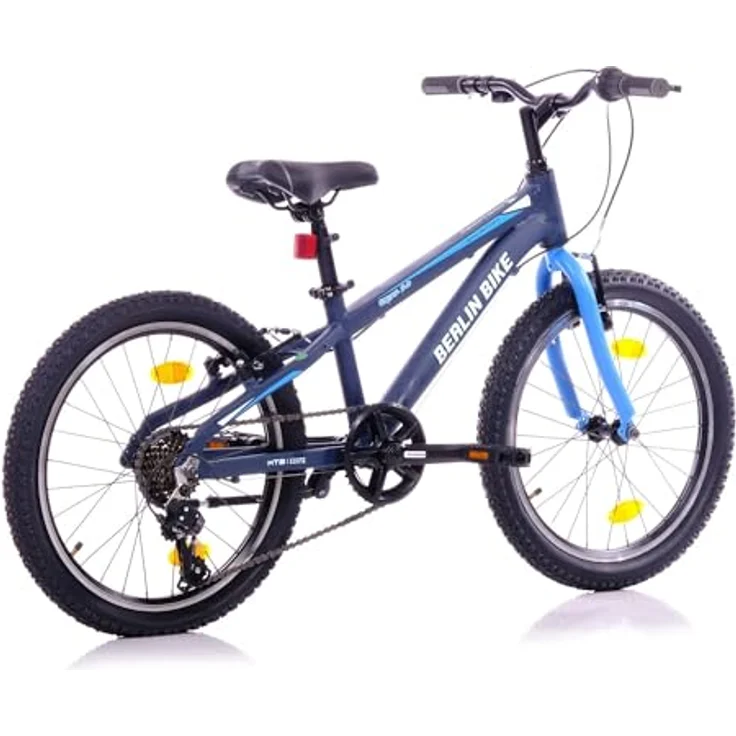 BERLIN BIKE Kinderfahrrad Grizz 20 Zoll Alu MTB, 7-Gang Shimano, für 6–9 Jahre, stabil und leicht, einfache Montage – Bild 2