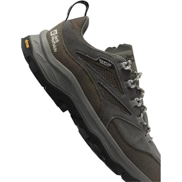 Jack Wolfskin Cyrox Texapore Low M, Herren Wanderschuhe, wasserdicht und atmungsaktiv, Braun – Bild 5