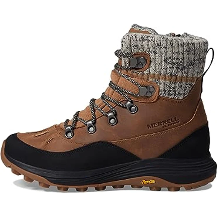 Merrell Siren 4 Thermo Mid Zip Wp, Damen Wanderschuhe mit 200g Isolierung, wasserdicht, Braun – Bild 5